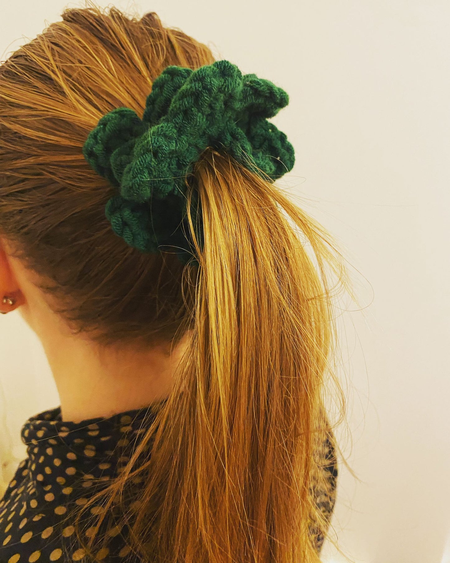 Flower Scrunchie